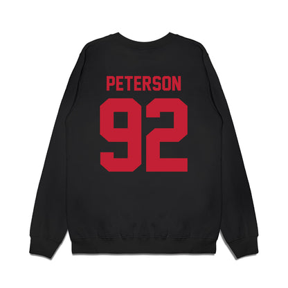 Ohio State - NCAA Football : Cooper Peterson - Vintage Helmet Premium Crewneck Sweatshirt-1