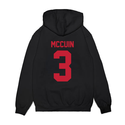 Ohio State - NCAA Football : Devin McCuin - Vintage Helmet Premium Hooded Sweatshirt-1