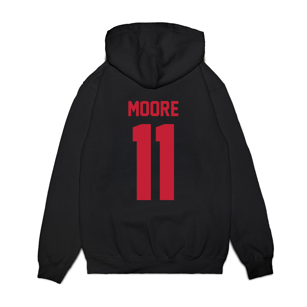 Ohio State - NCAA Football : Terry Moore - Vintage Helmet Premium Hooded Sweatshirt-1