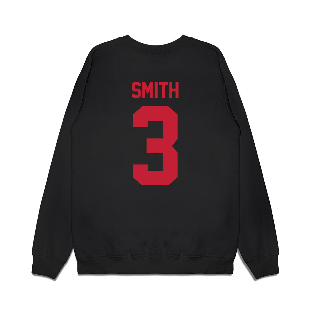 Ohio State - NCAA Football : James Smith - Vintage Helmet Premium Crewneck Sweatshirt-1