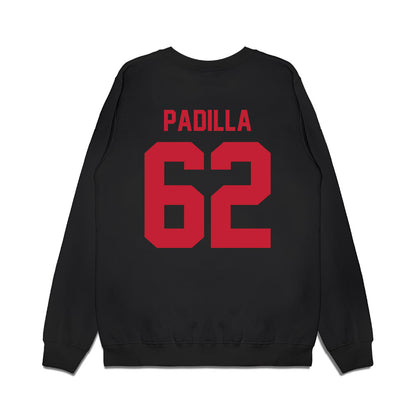 Ohio State - NCAA Football : Joshua Padilla - Vintage Helmet Premium Crewneck Sweatshirt-1