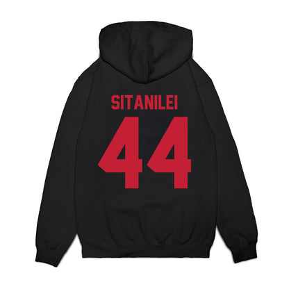 Ohio State - NCAA Football : Epi Sitanilei - Vintage Helmet Premium Hooded Sweatshirt-1