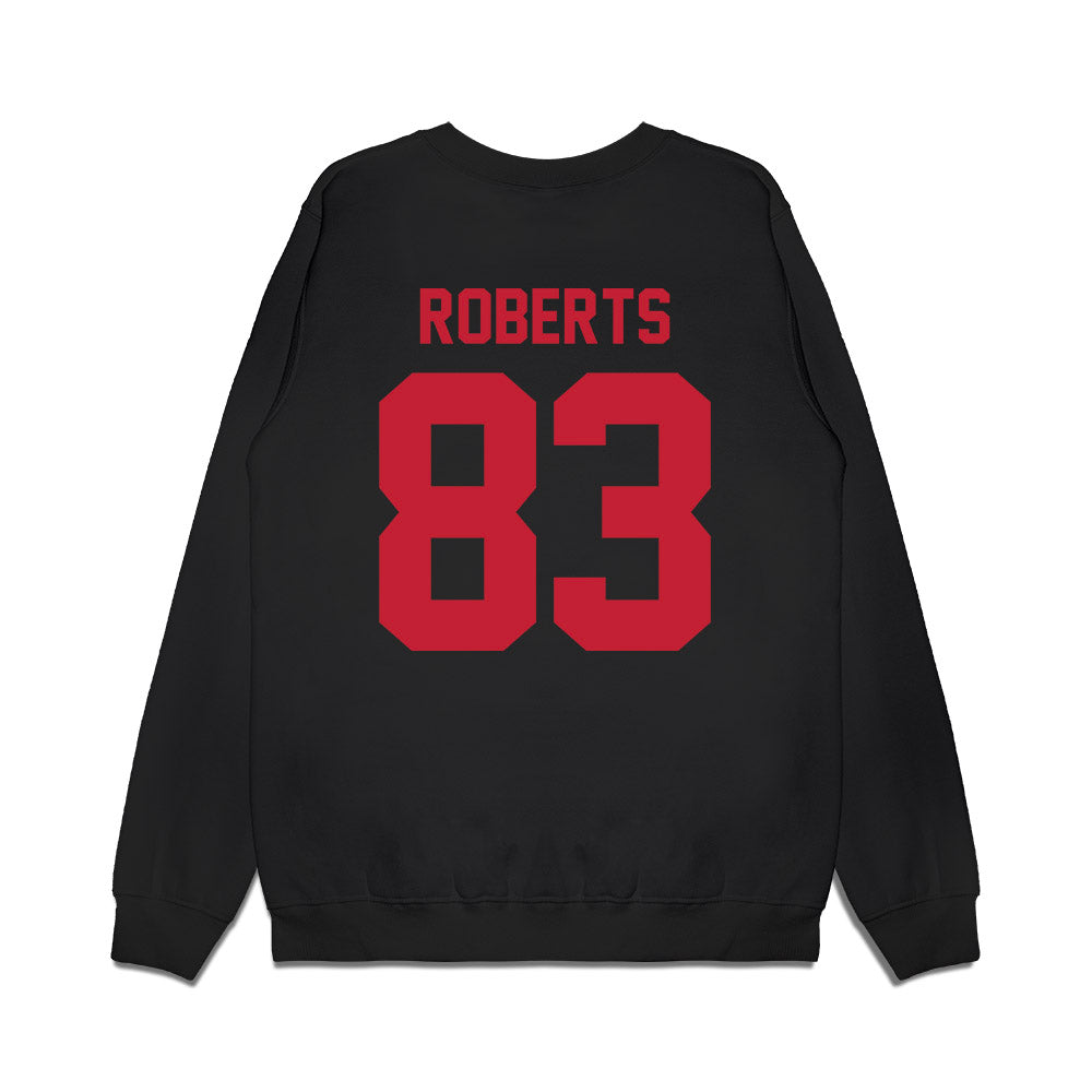 Ohio State - NCAA Football : Nate Roberts - Vintage Helmet Premium Crewneck Sweatshirt-1
