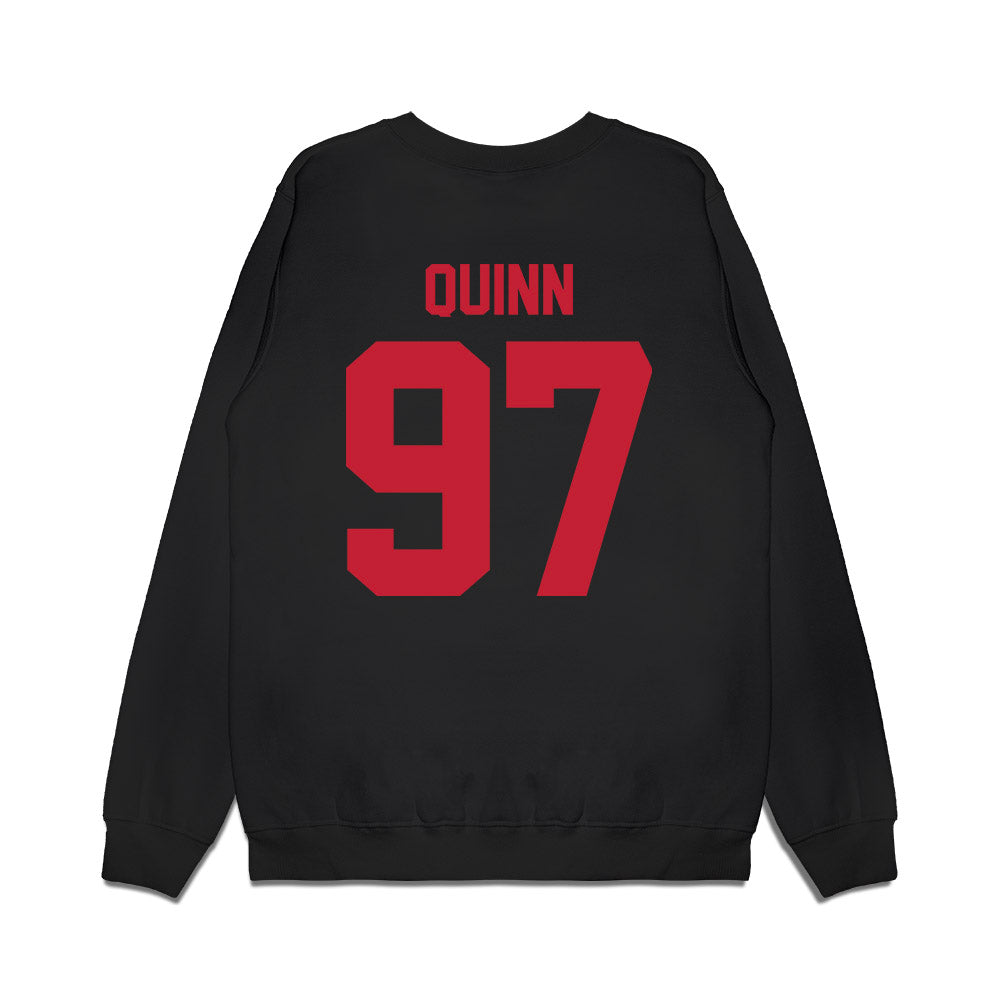 Ohio State - NCAA Football : Dre Quinn - Vintage Helmet Premium Crewneck Sweatshirt-1
