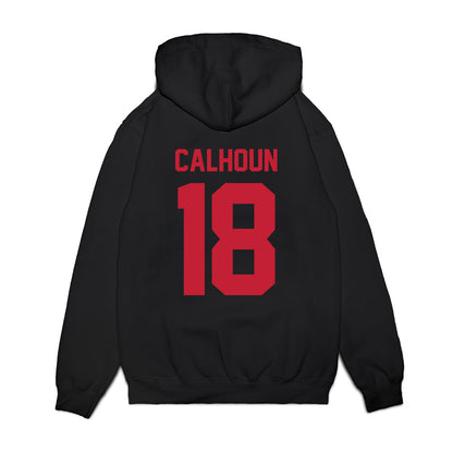 Ohio State - NCAA Football : Cameron Calhoun - Vintage Helmet Premium Hooded Sweatshirt-1
