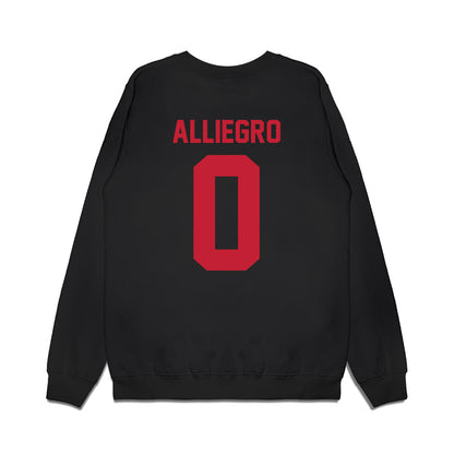 Ohio State - NCAA Football : Christian Alliegro - Vintage Helmet Premium Crewneck Sweatshirt-1