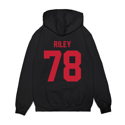 Ohio State - NCAA Football : Maxwell Riley - Vintage Helmet Premium Hooded Sweatshirt-1