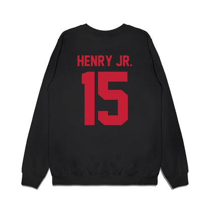 Ohio State - NCAA Football : Chris Henry Jr. - Vintage Helmet Premium Crewneck Sweatshirt-1