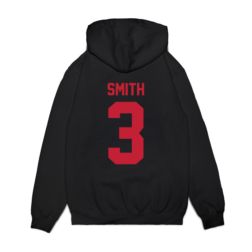 Ohio State - NCAA Football : James Smith - Vintage Helmet Premium Hooded Sweatshirt-1