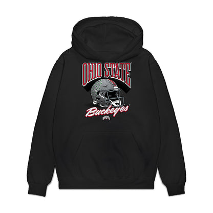Ohio State - NCAA Football : Epi Sitanilei - Vintage Helmet Premium Hooded Sweatshirt-0