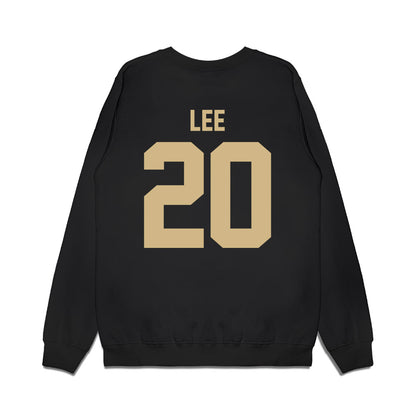 Wake Forest - NCAA Football : Kerrington Lee - Vintage Helmet Premium Crewneck Sweatshirt-1