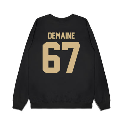 Wake Forest - NCAA Football : Elliot Demaine - Vintage Helmet Premium Crewneck Sweatshirt-1