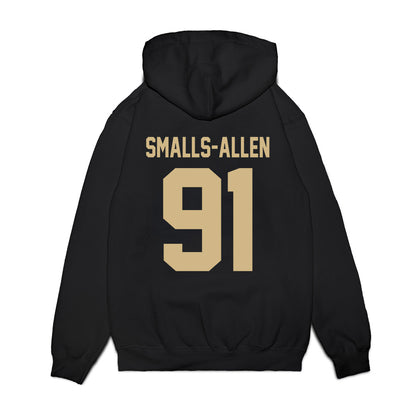 Wake Forest - NCAA Football : Lucas Smalls-Allen - Vintage Helmet Premium Hooded Sweatshirt-1