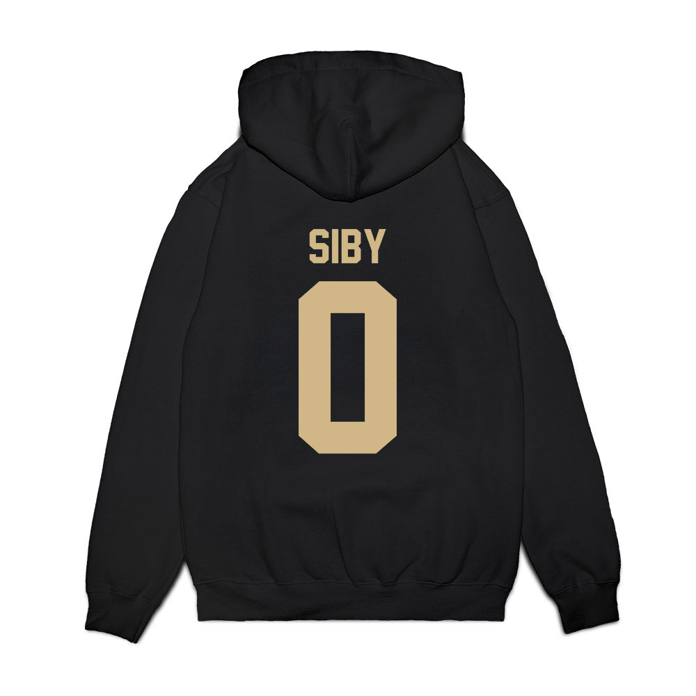 Wake Forest - NCAA Football : Mahamadou Siby - Vintage Helmet Premium Hooded Sweatshirt-1