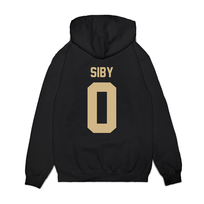 Wake Forest - NCAA Football : Mahamadou Siby - Vintage Helmet Premium Hooded Sweatshirt-1