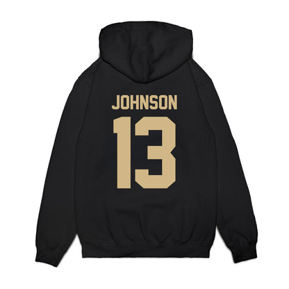 Wake Forest - NCAA Football : Billy Johnson - Vintage Helmet Premium Hooded Sweatshirt-1