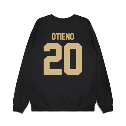 Wake Forest - NCAA Football : Elijah Otieno - Vintage Helmet Premium Crewneck Sweatshirt-1