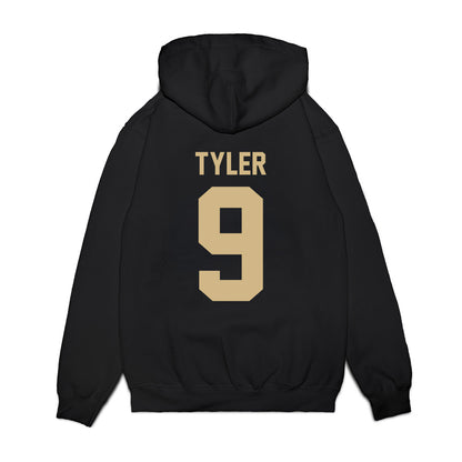 Wake Forest - NCAA Football : Chase Tyler - Vintage Helmet Premium Hooded Sweatshirt-1