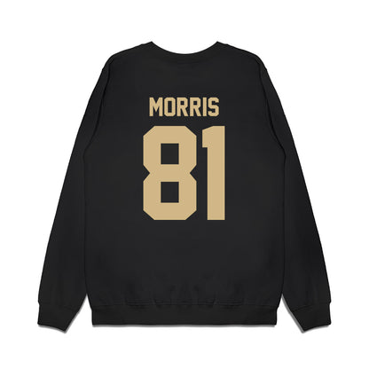 Wake Forest - NCAA Football : Landon Morris - Vintage Helmet Premium Crewneck Sweatshirt-1