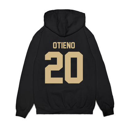 Wake Forest - NCAA Football : Elijah Otieno - Vintage Helmet Premium Hooded Sweatshirt-1