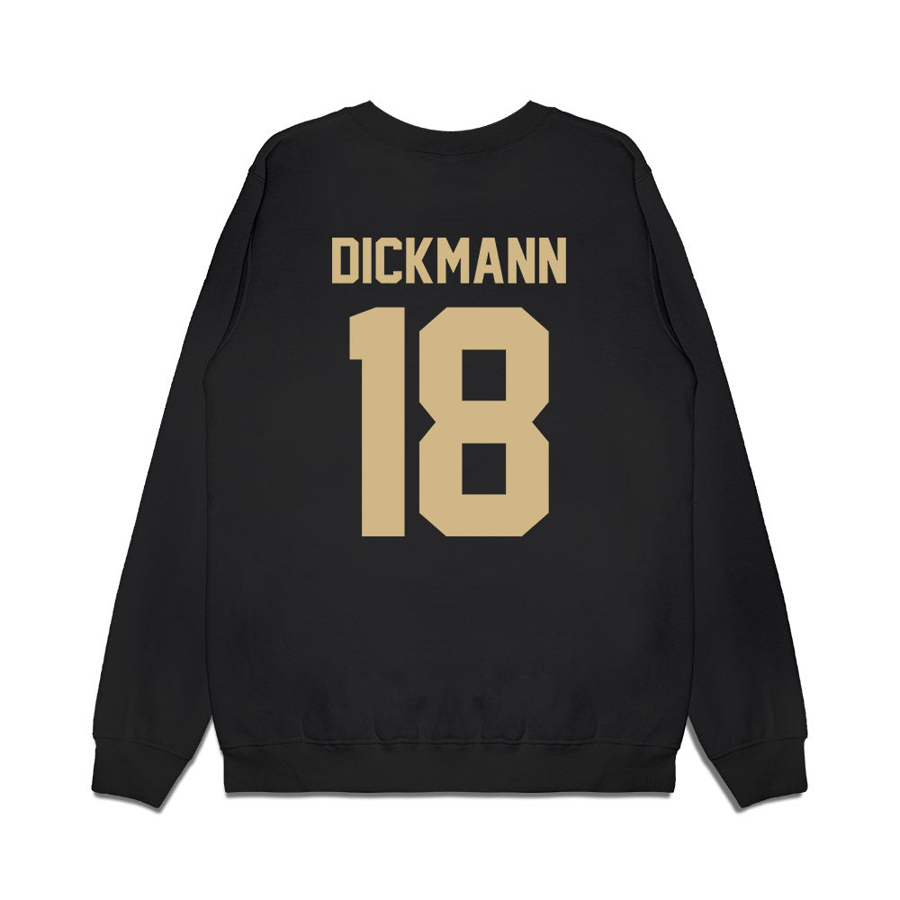 Wake Forest - NCAA Football : Drayden Dickmann - Vintage Helmet Premium Crewneck Sweatshirt-1
