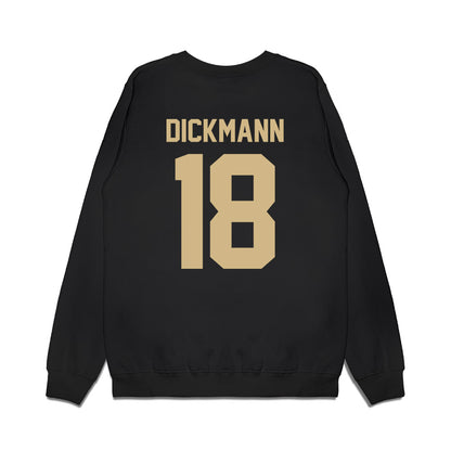 Wake Forest - NCAA Football : Drayden Dickmann - Vintage Helmet Premium Crewneck Sweatshirt-1