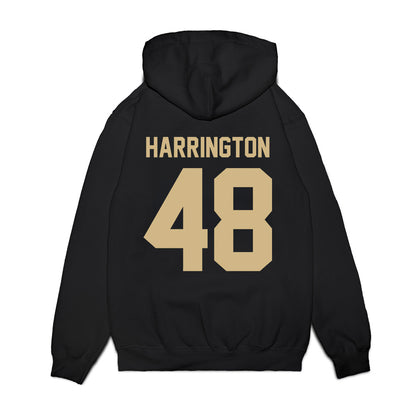 Wake Forest - NCAA Football : Ryan Harrington - Vintage Helmet Premium Hooded Sweatshirt-1