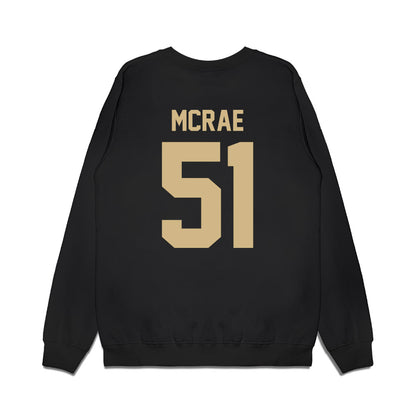 Wake Forest - NCAA Football : Devin McRae - Vintage Helmet Premium Crewneck Sweatshirt-1