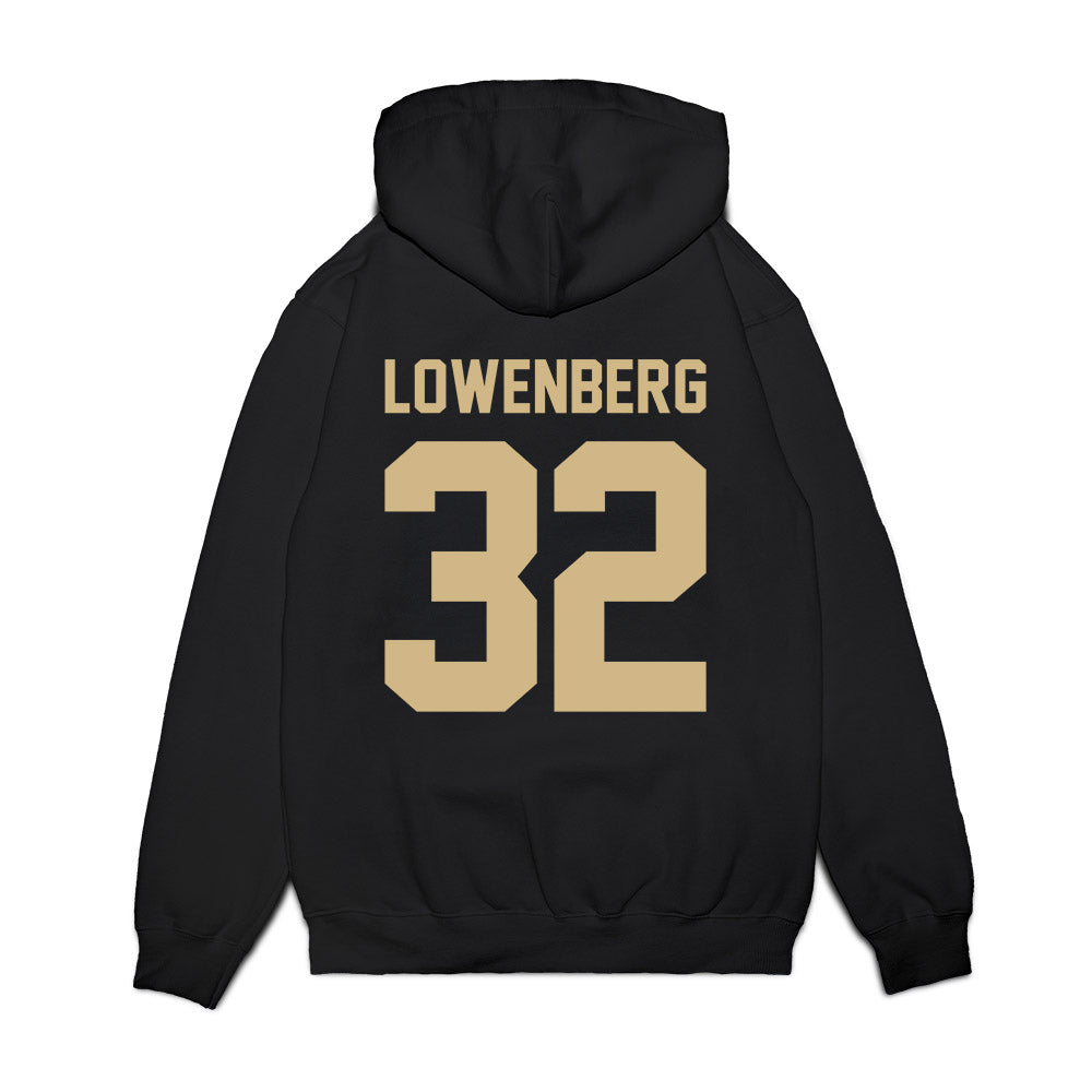 Wake Forest - NCAA Football : Joel Lowenberg - Vintage Helmet Premium Hooded Sweatshirt-1