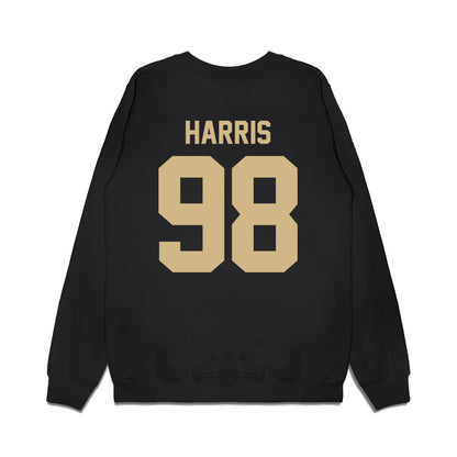 Wake Forest - NCAA Football : Christian Harris - Vintage Helmet Premium Crewneck Sweatshirt-1