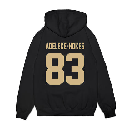 Wake Forest - NCAA Football : Kobe Adeleke-Hokes - Vintage Helmet Premium Hooded Sweatshirt-1