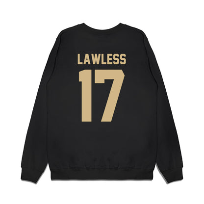 Wake Forest - NCAA Football : Grant Lawless - Vintage Helmet Premium Crewneck Sweatshirt-1