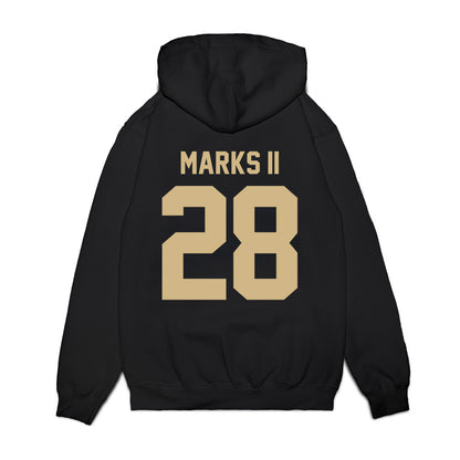 Wake Forest - NCAA Football : Aj Marks II - Vintage Helmet Premium Hooded Sweatshirt-1