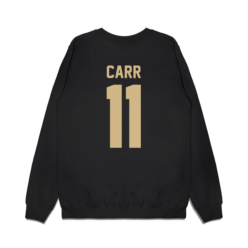 Wake Forest - NCAA Football : Ny Carr - Vintage Helmet Premium Crewneck Sweatshirt-1