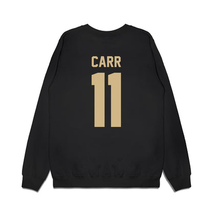 Wake Forest - NCAA Football : Ny Carr - Vintage Helmet Premium Crewneck Sweatshirt-1