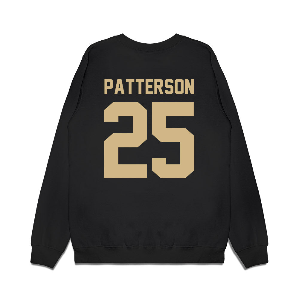 Wake Forest - NCAA Football : Josh Patterson - Vintage Helmet Premium Crewneck Sweatshirt-1