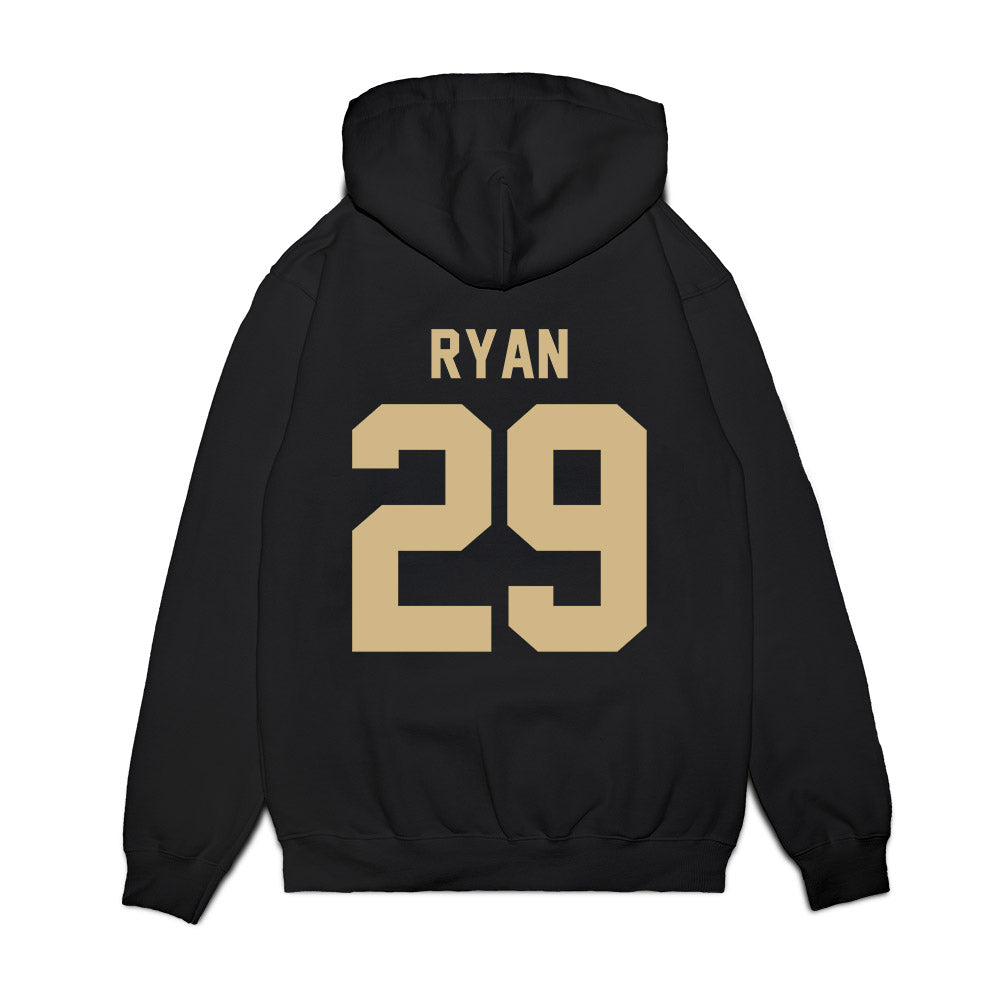 Wake Forest - NCAA Football : Jake Ryan - Vintage Helmet Premium Hooded Sweatshirt-1