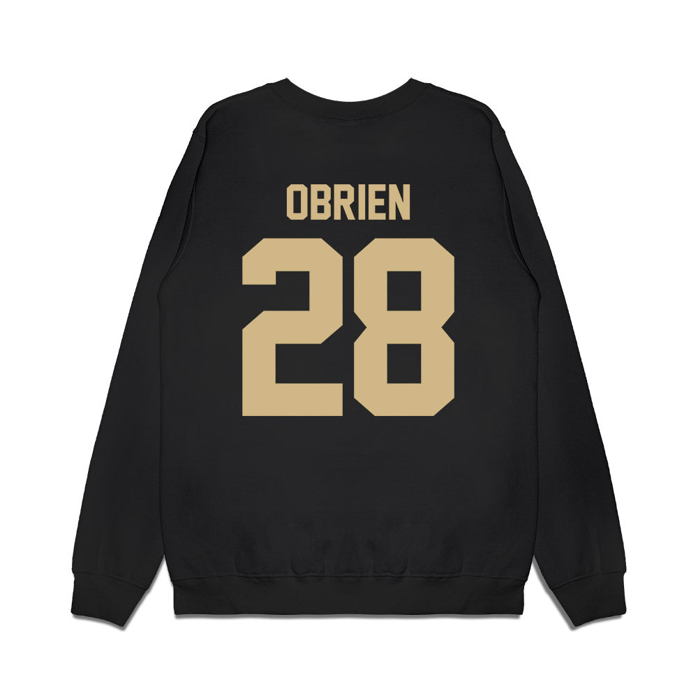 Wake Forest - NCAA Football : Hugh OBrien - Vintage Helmet Premium Crewneck Sweatshirt-1