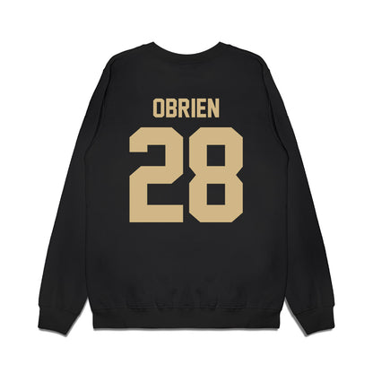 Wake Forest - NCAA Football : Hugh OBrien - Vintage Helmet Premium Crewneck Sweatshirt-1