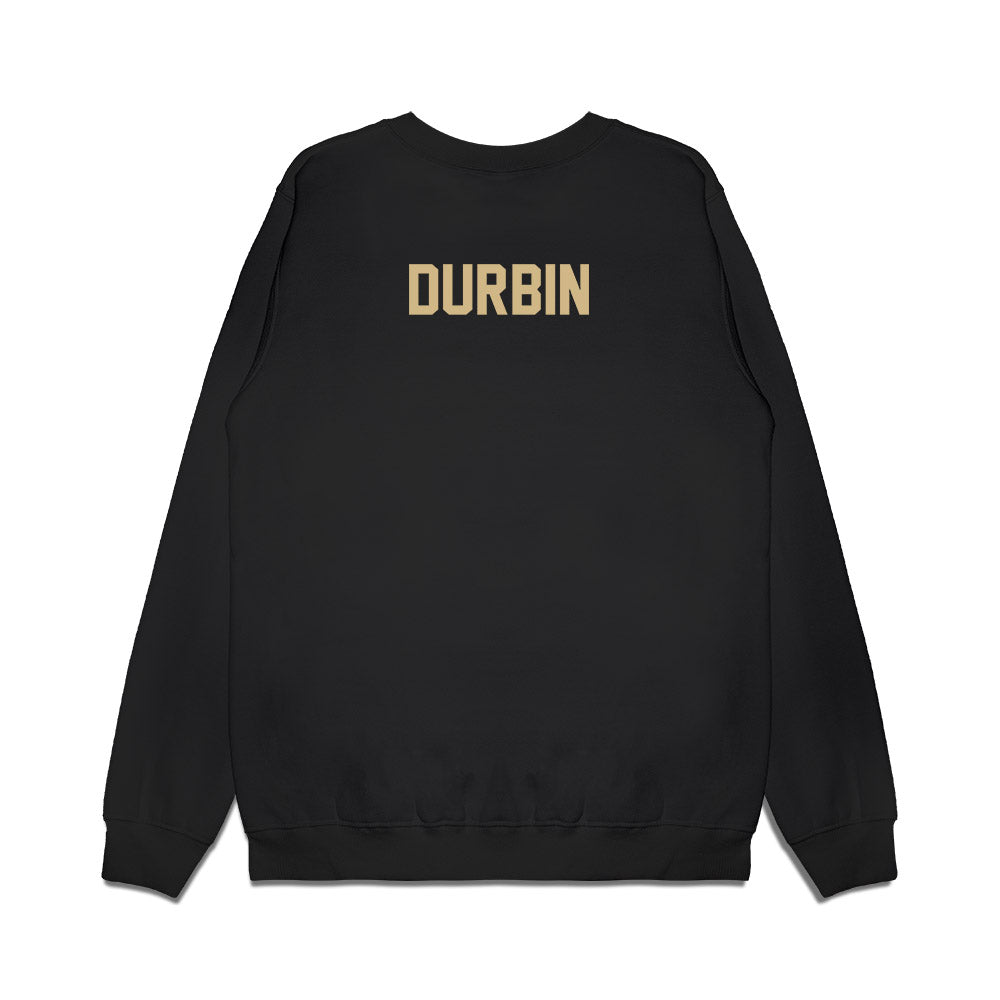 Wake Forest - NCAA Football : Dylan Durbin - Vintage Helmet Premium Crewneck Sweatshirt-1