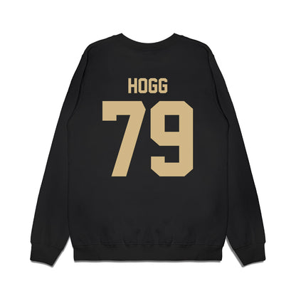 Wake Forest - NCAA Football : Langston Hogg - Vintage Helmet Premium Crewneck Sweatshirt-1