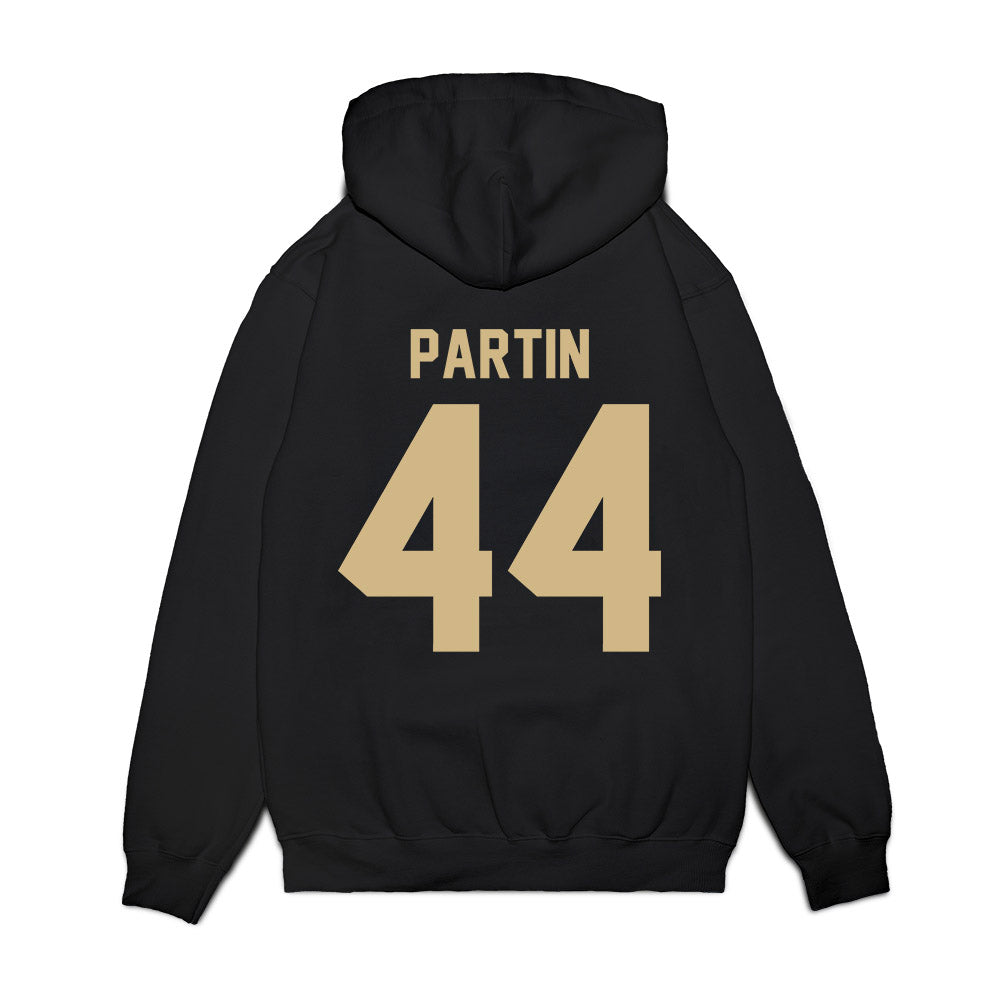 Wake Forest - NCAA Football : Monroe Partin - Vintage Helmet Premium Hooded Sweatshirt-1
