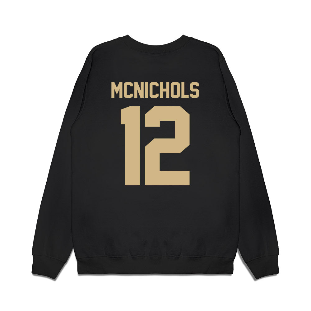 Wake Forest - NCAA Football : Tylan McNichols - Vintage Helmet Premium Crewneck Sweatshirt-1