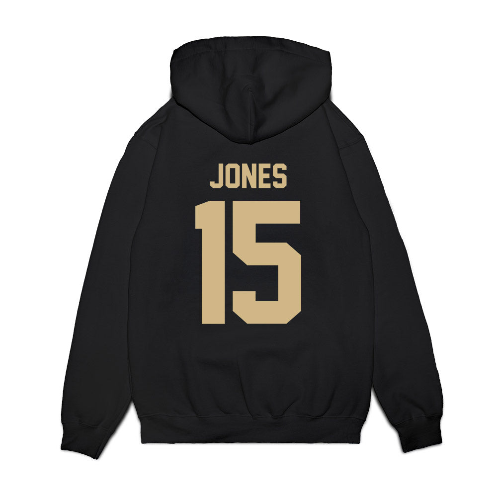 Wake Forest - NCAA Football : Gannon Jones - Vintage Helmet Premium Hooded Sweatshirt-1