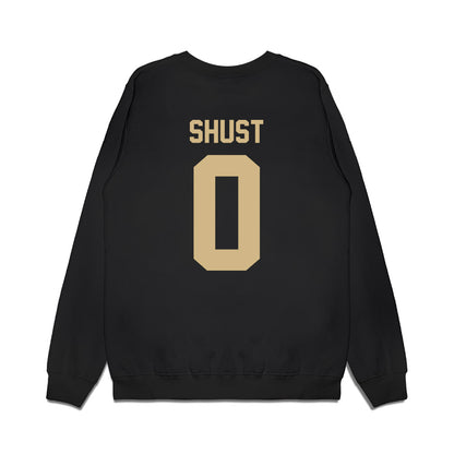 Wake Forest - NCAA Football : Brady Shust - Vintage Helmet Premium Crewneck Sweatshirt-1