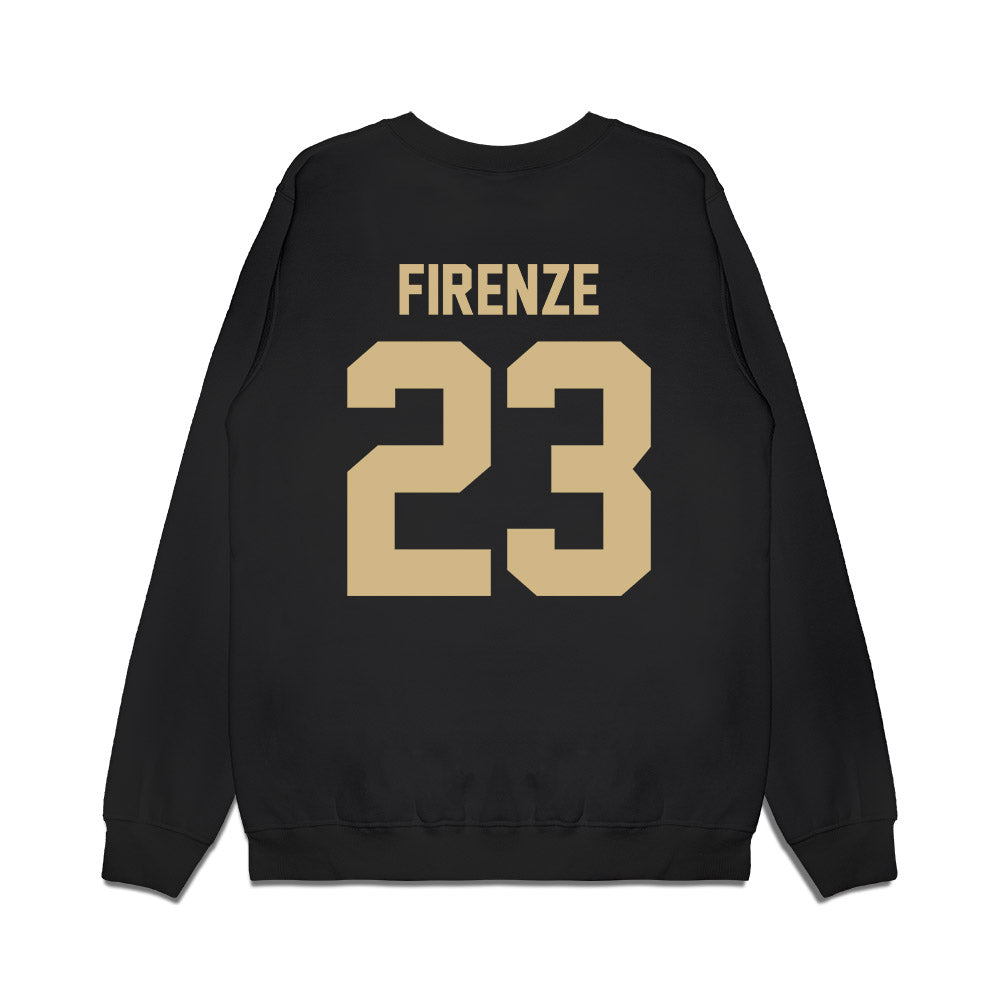 Wake Forest - NCAA Football : Vincent Firenze - Vintage Helmet Premium Crewneck Sweatshirt-1