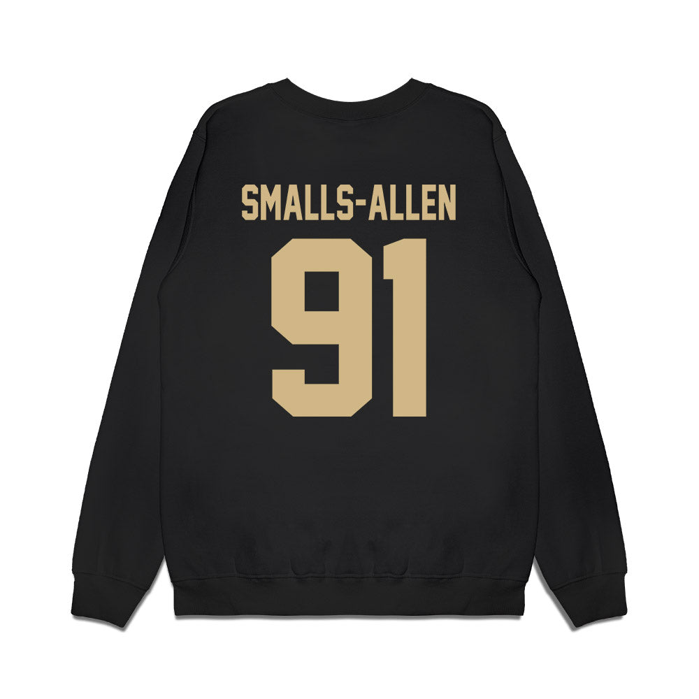 Wake Forest - NCAA Football : Lucas Smalls-Allen - Vintage Helmet Premium Crewneck Sweatshirt-1