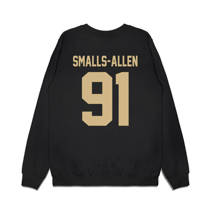 Wake Forest - NCAA Football : Lucas Smalls-Allen - Vintage Helmet Premium Crewneck Sweatshirt-1