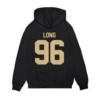 Wake Forest - NCAA Football : Cooper Long - Vintage Helmet Premium Hooded Sweatshirt-1