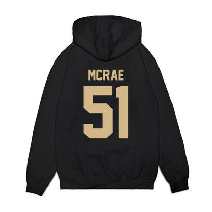 Wake Forest - NCAA Football : Devin McRae - Vintage Helmet Premium Hooded Sweatshirt-1